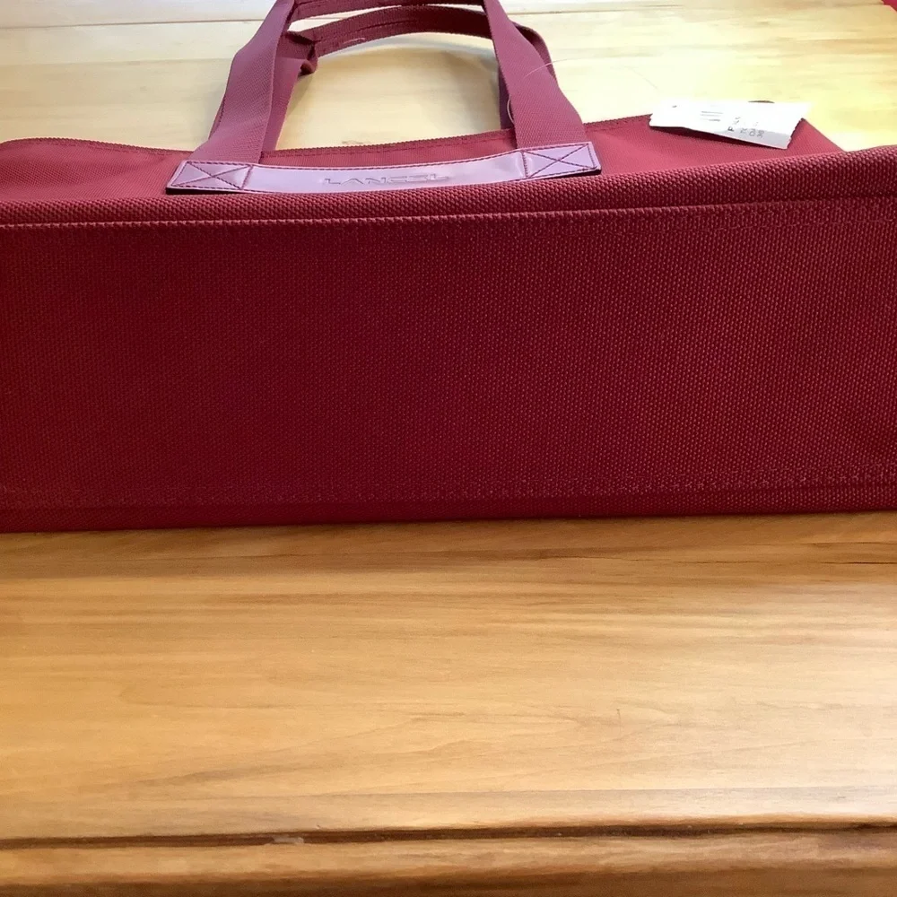 LANCEL Palmyre Architectural Tote Bag - Picture 9 of 14